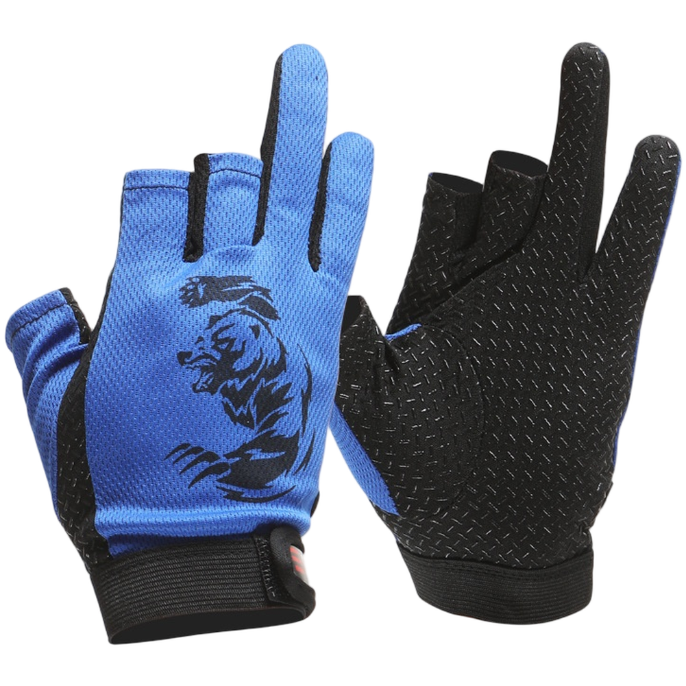 Fishing Gloves 3 Fingers Cut G - Fishing Gloves reseña y precio