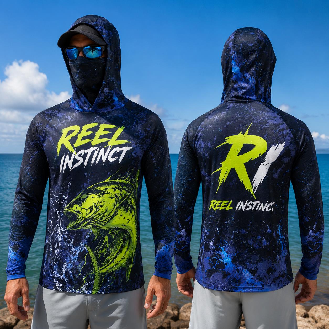 Fishing Hoodie Shirt Men Long  - Fishing Hoodie reseña y precio
