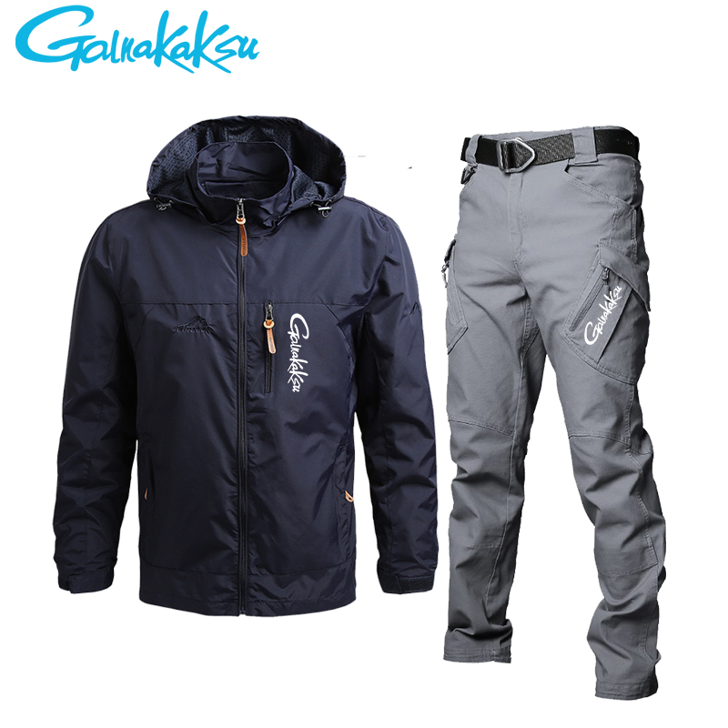 Men's Waterproof Hooded Jacket - Fishing Pants Waterproof reseña y precio