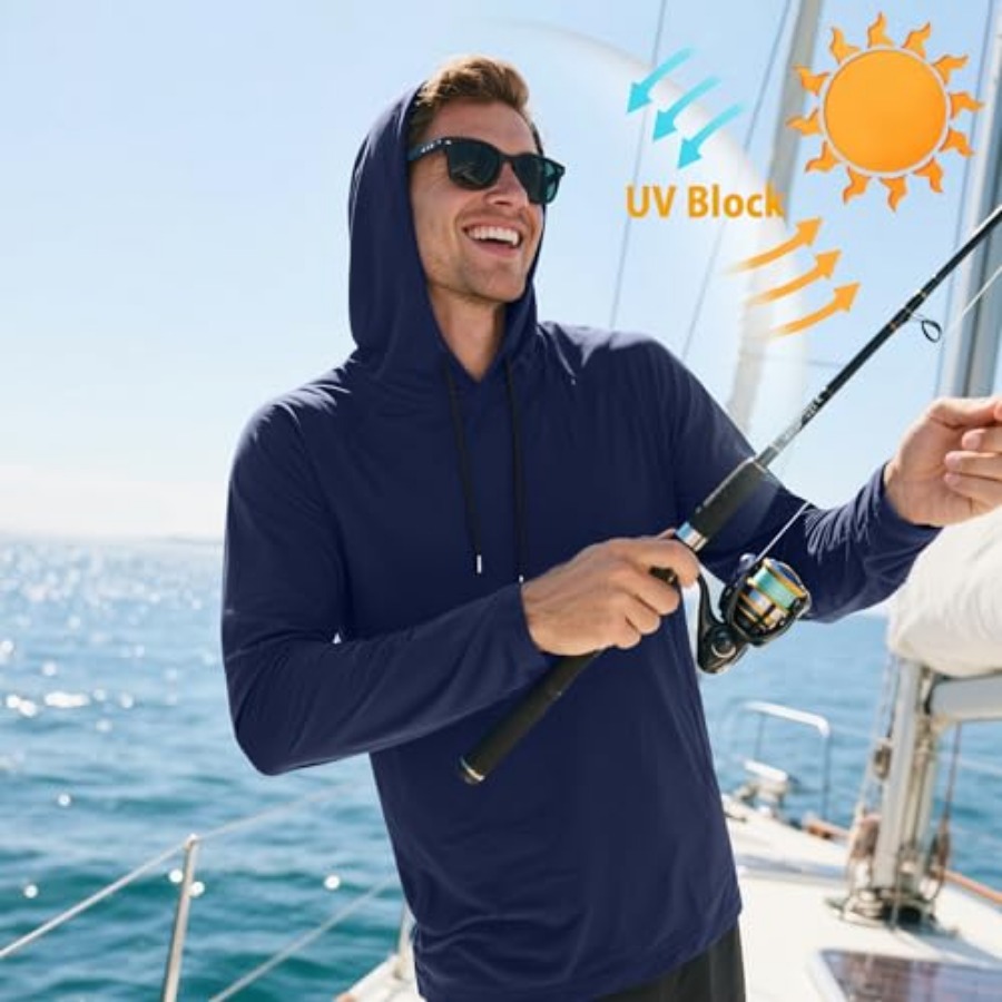 HovSiyla 5 Pack Men's Fishing  - Fishing Hoodie reseña y precio
