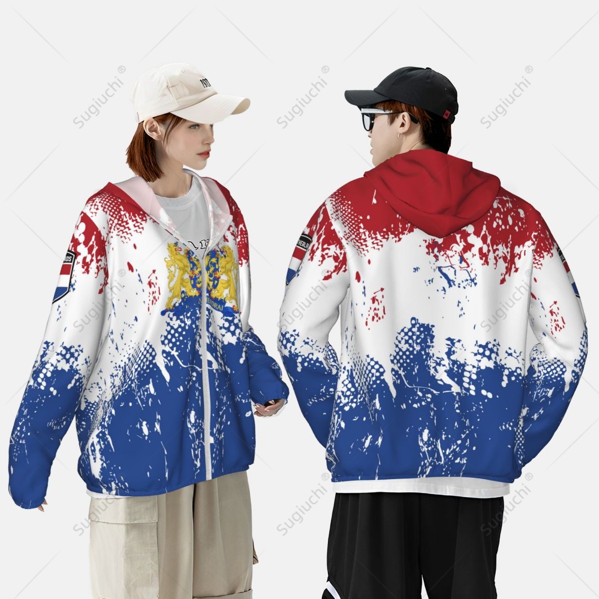 Netherlands Flag Sun Protectio - Fishing Hoodie reseña y precio