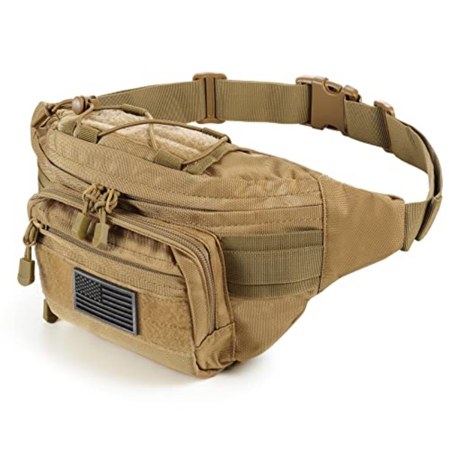 Tactical Fanny Pack, Military  - Fishing Belt reseña y precio