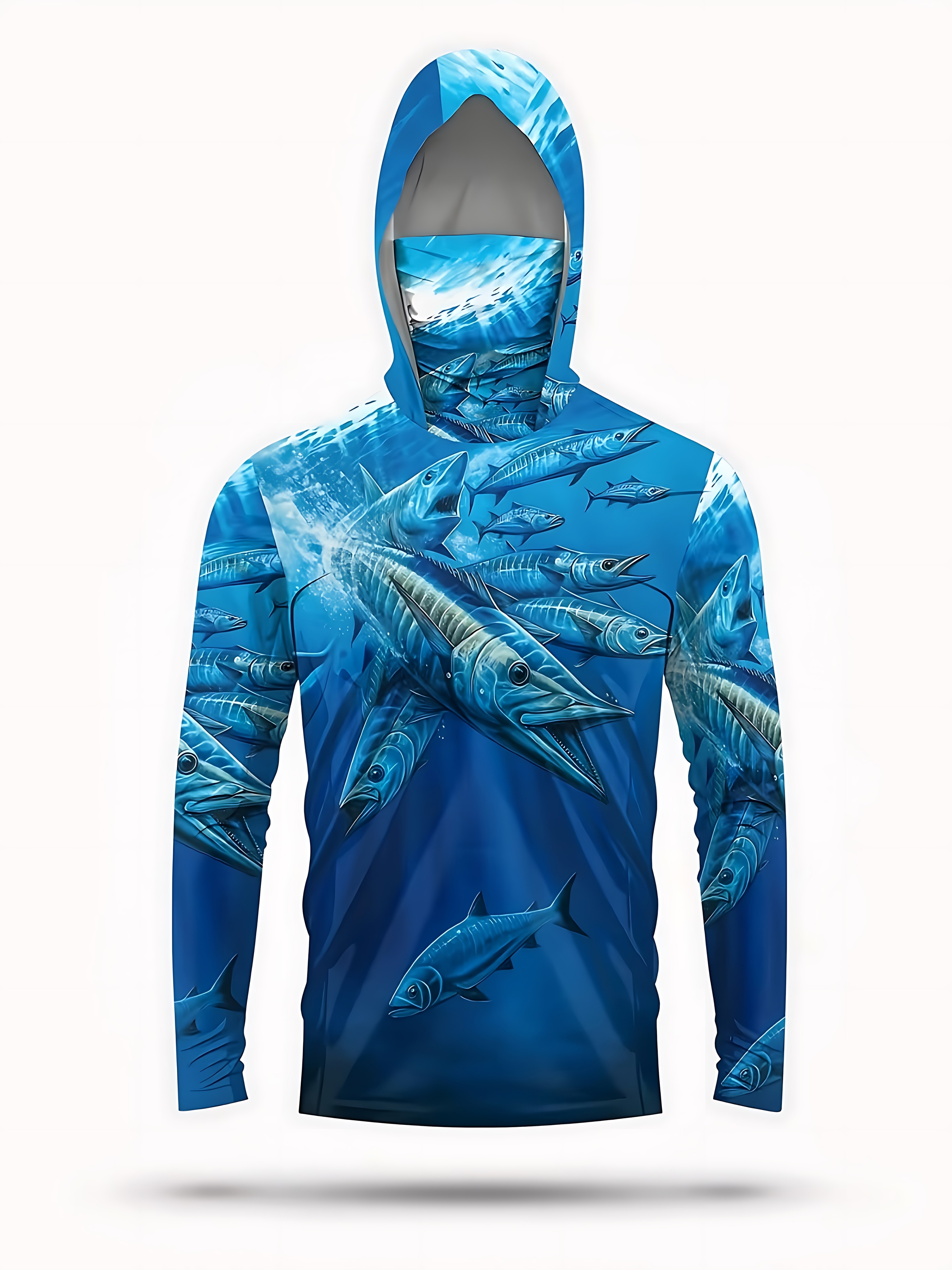 Fishing Shirt Hooded Men Fishi - Fishing Hoodie reseña y precio