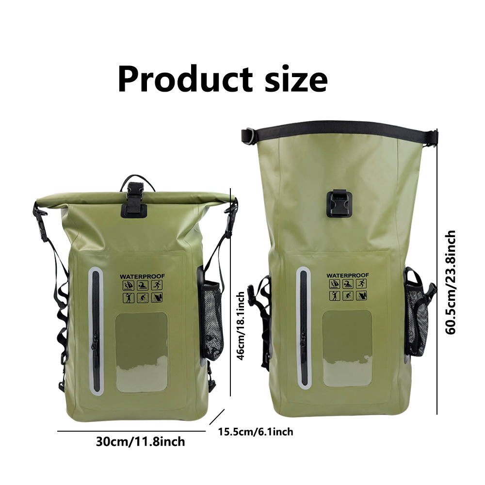 25L Waterproof Dry Bag Backpac - Fishing Bag Waterproof reseña y precio