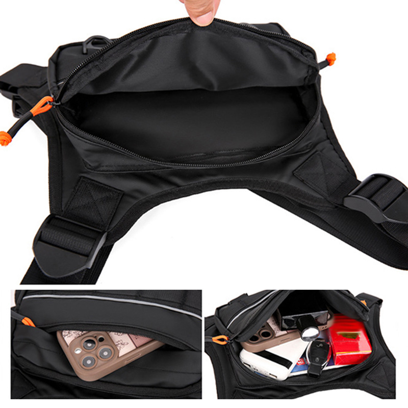Front Chest Bag Camping Vest B - Fishing Backpack reseña y precio
