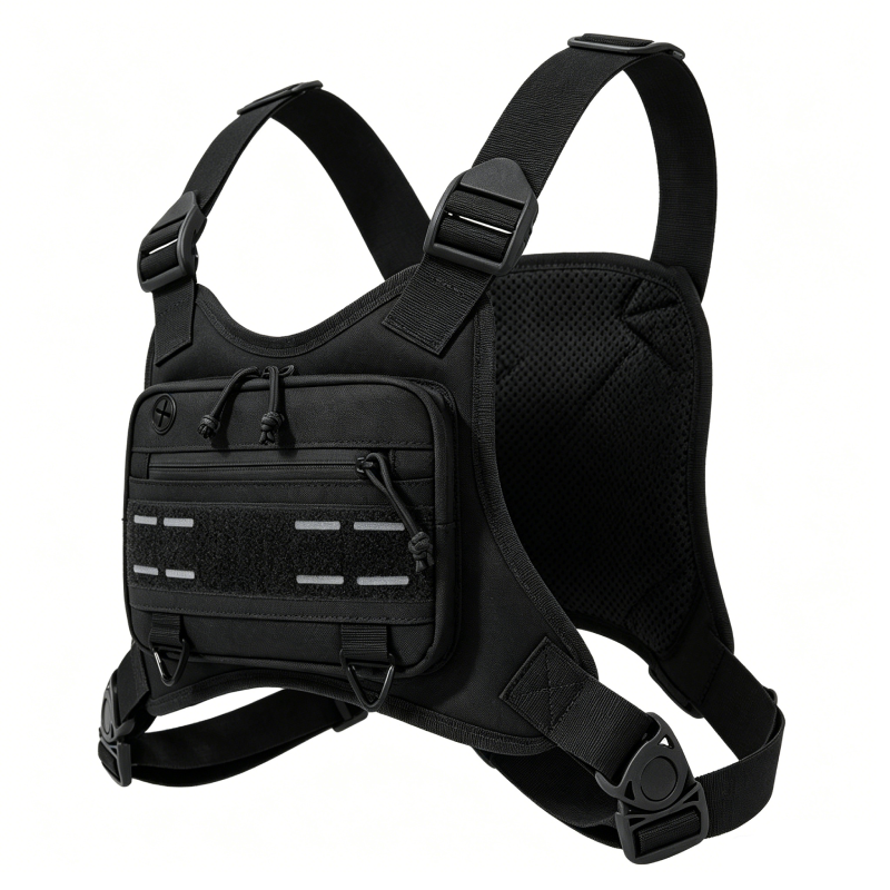 Tactical Front Chest Rig Bag V - Fishing Backpack reseña y precio