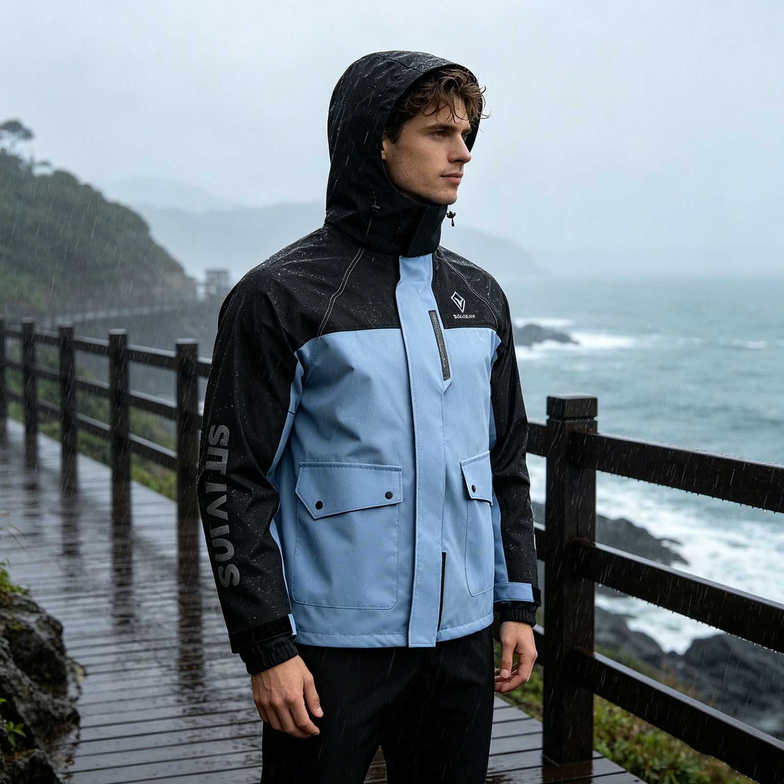 Motorcycle Rain Suit for Men & - Fishing Rain Suit reseña y precio