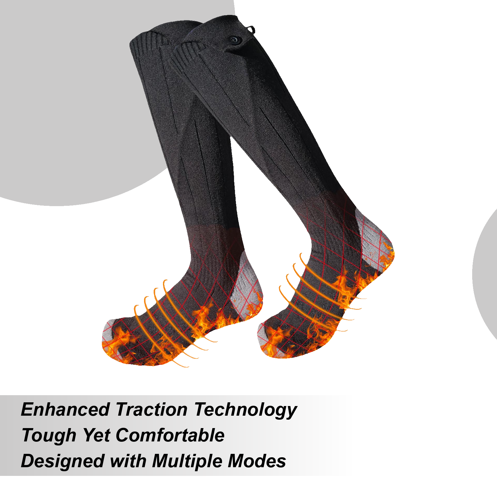 Heated Socks for Men Cordless  - Fishing Socks reseña y precio
