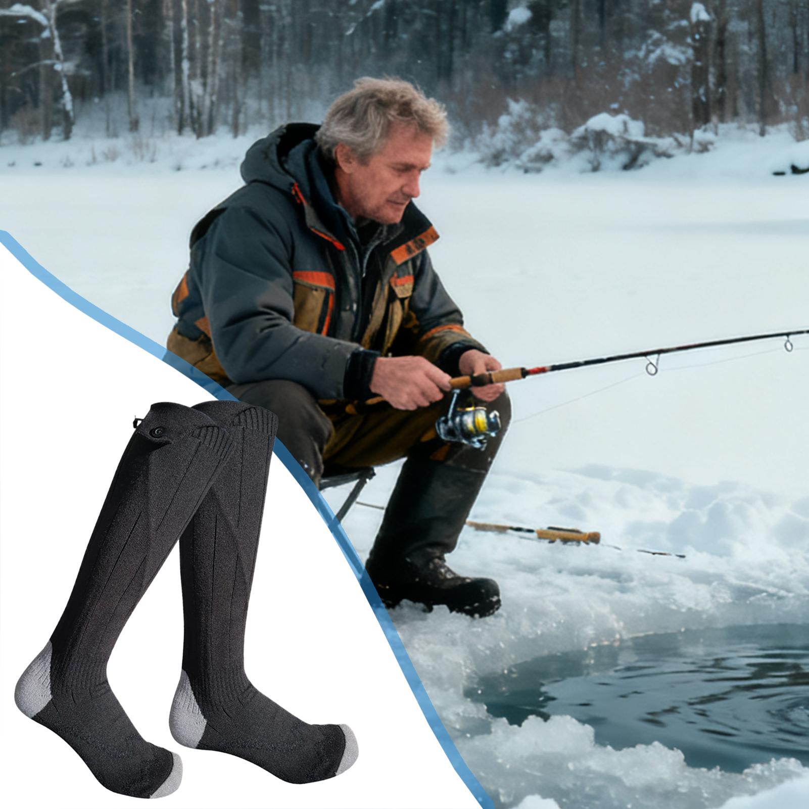 Heated Socks for Men Cordless  - Fishing Socks reseña y precio