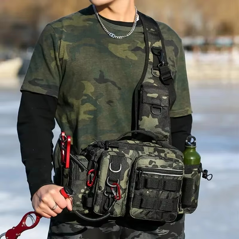 Outdoor Tactical Camping Climb - Fishing Backpack reseña y precio
