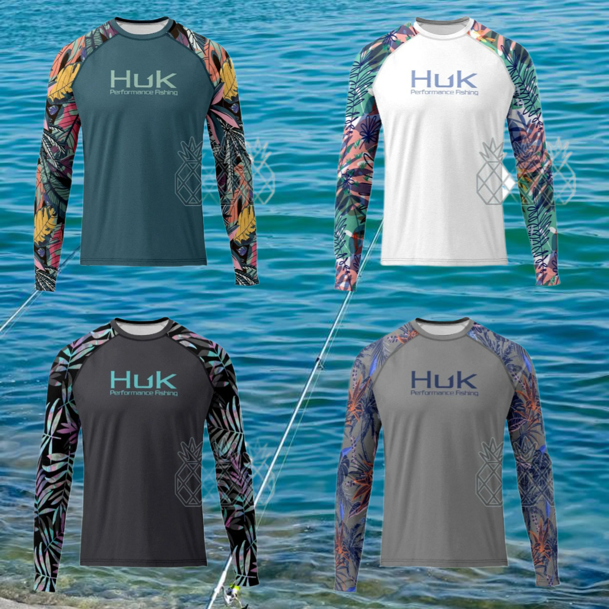HUK New Fishing Shirt Men Brea - Fishing Shirt Uv Protection reseña y precio