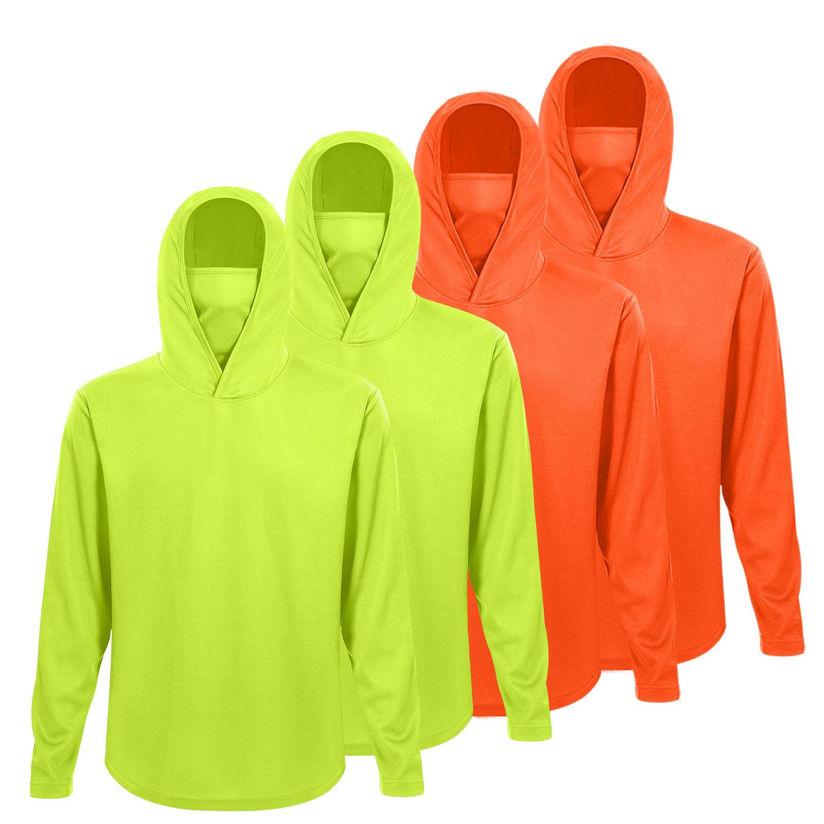 4 Pack Men's Running Hoodie wi - Fishing Hoodie reseña y precio