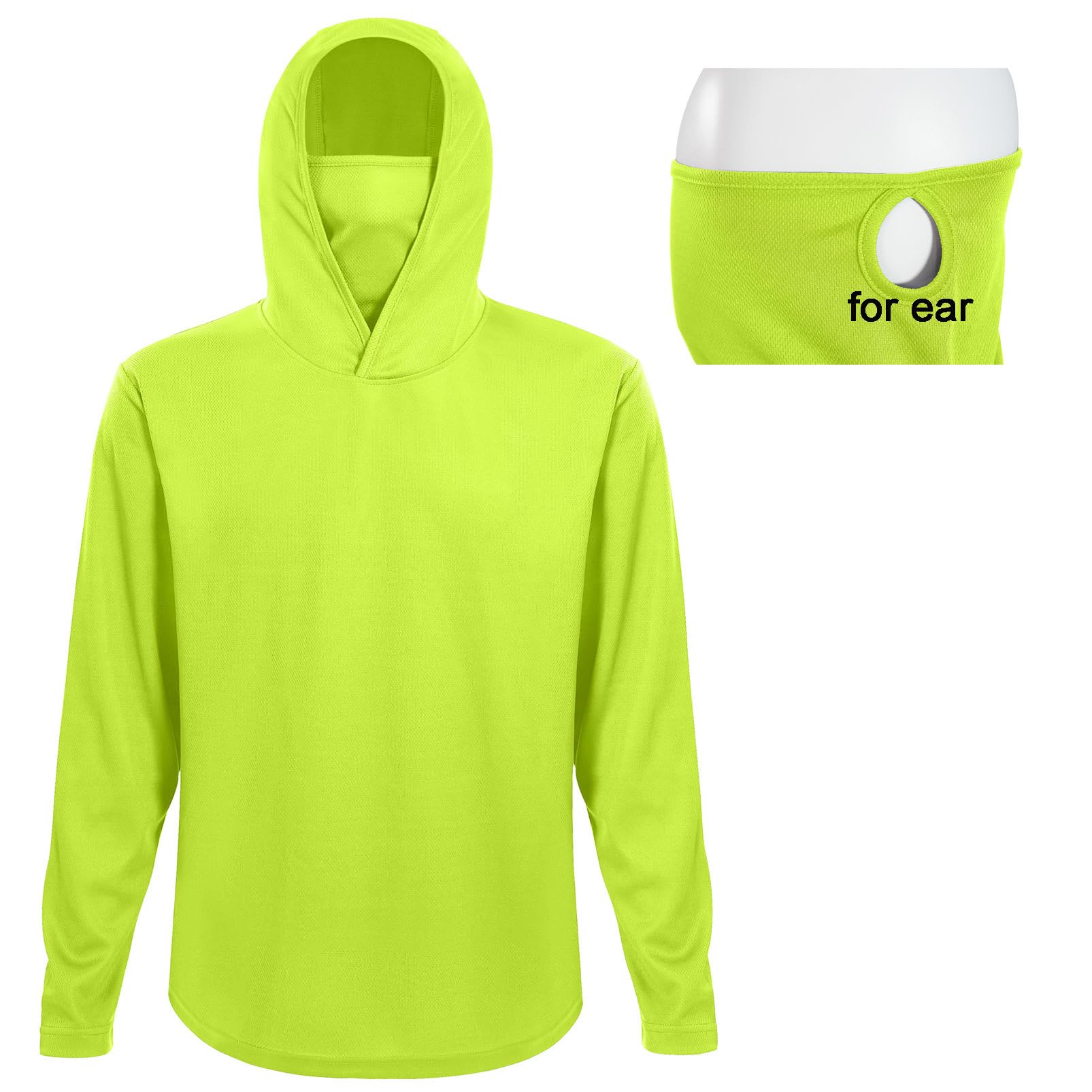 4 Pack Men's Running Hoodie wi - Fishing Hoodie reseña y precio