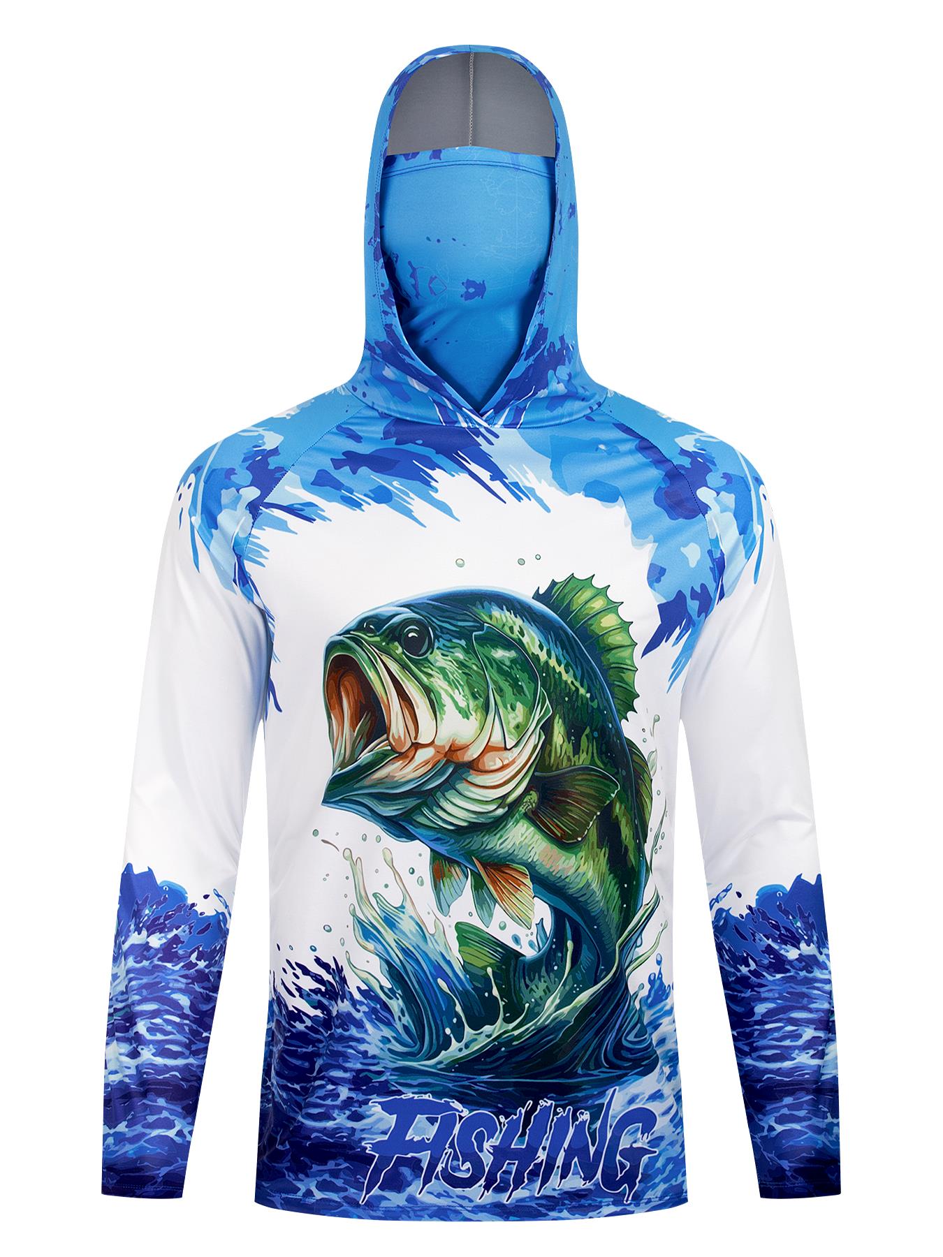 Fishing Hooded Shirt Upf 50 Fi - Fishing Hoodie reseña y precio