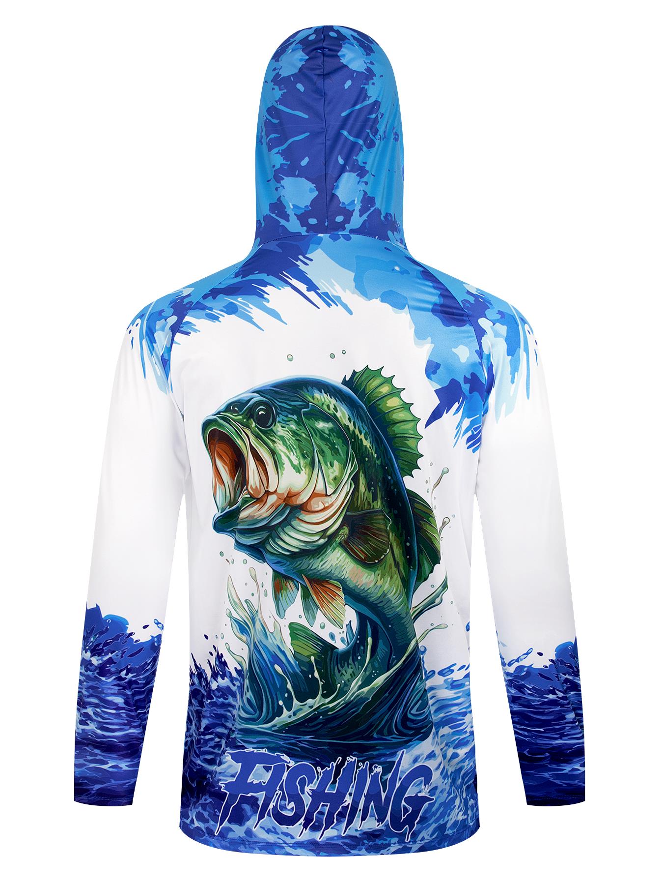 Fishing Hooded Shirt Upf 50 Fi - Fishing Hoodie reseña y precio