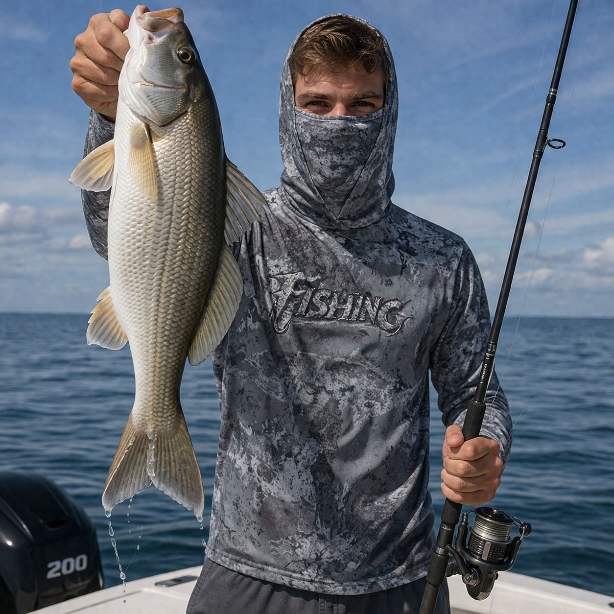 Fishing Hood Riding Tops Wear  - Fishing Hoodie reseña y precio