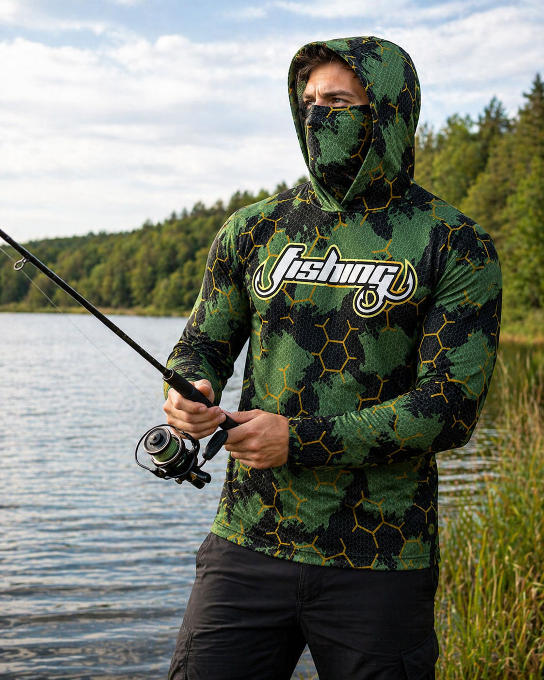 Fishing Hood Riding Tops Wear  - Fishing Hoodie reseña y precio