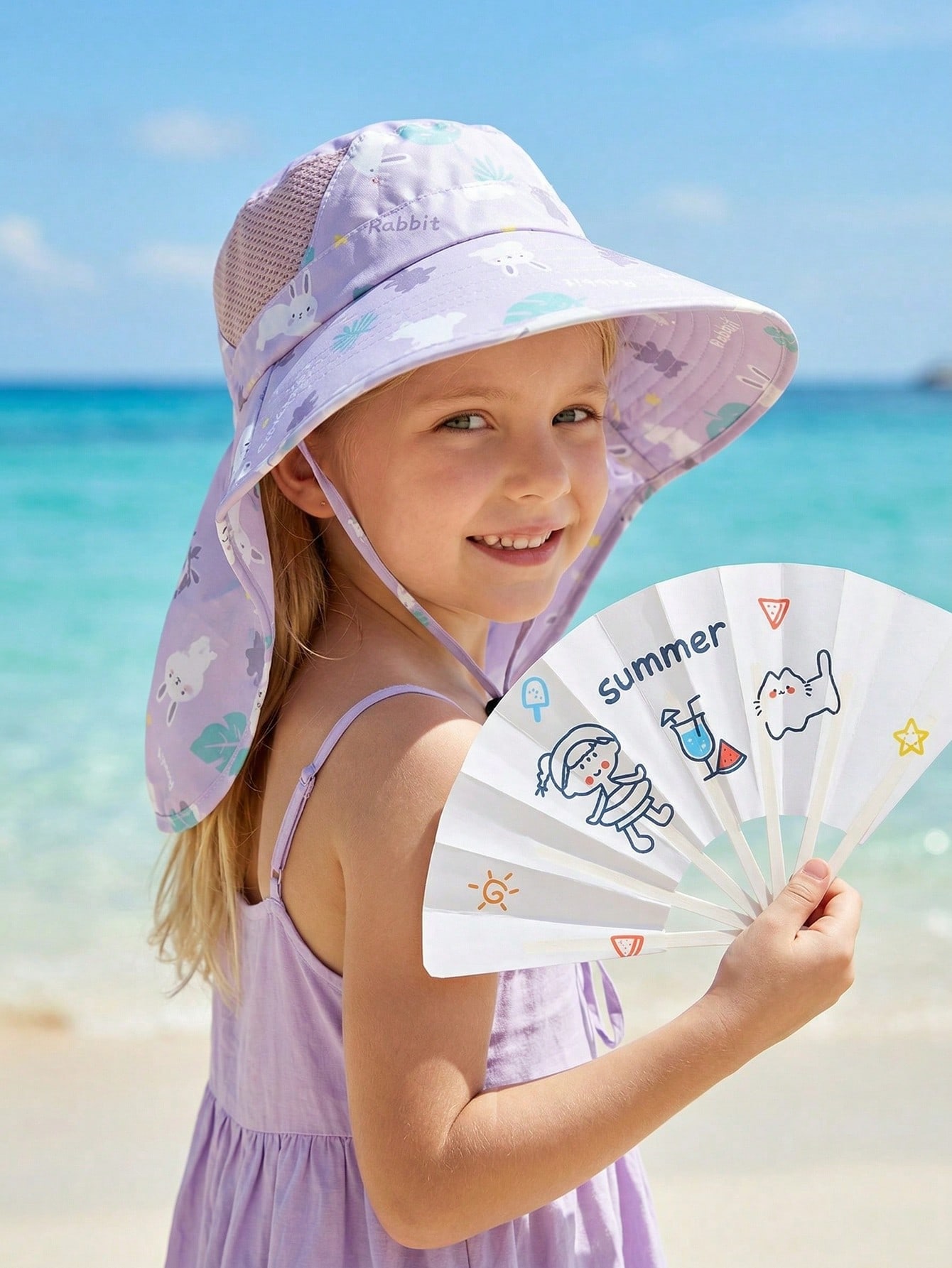 Cartoon Cape Kids Summer Sun F - Fishing Hat reseña y precio