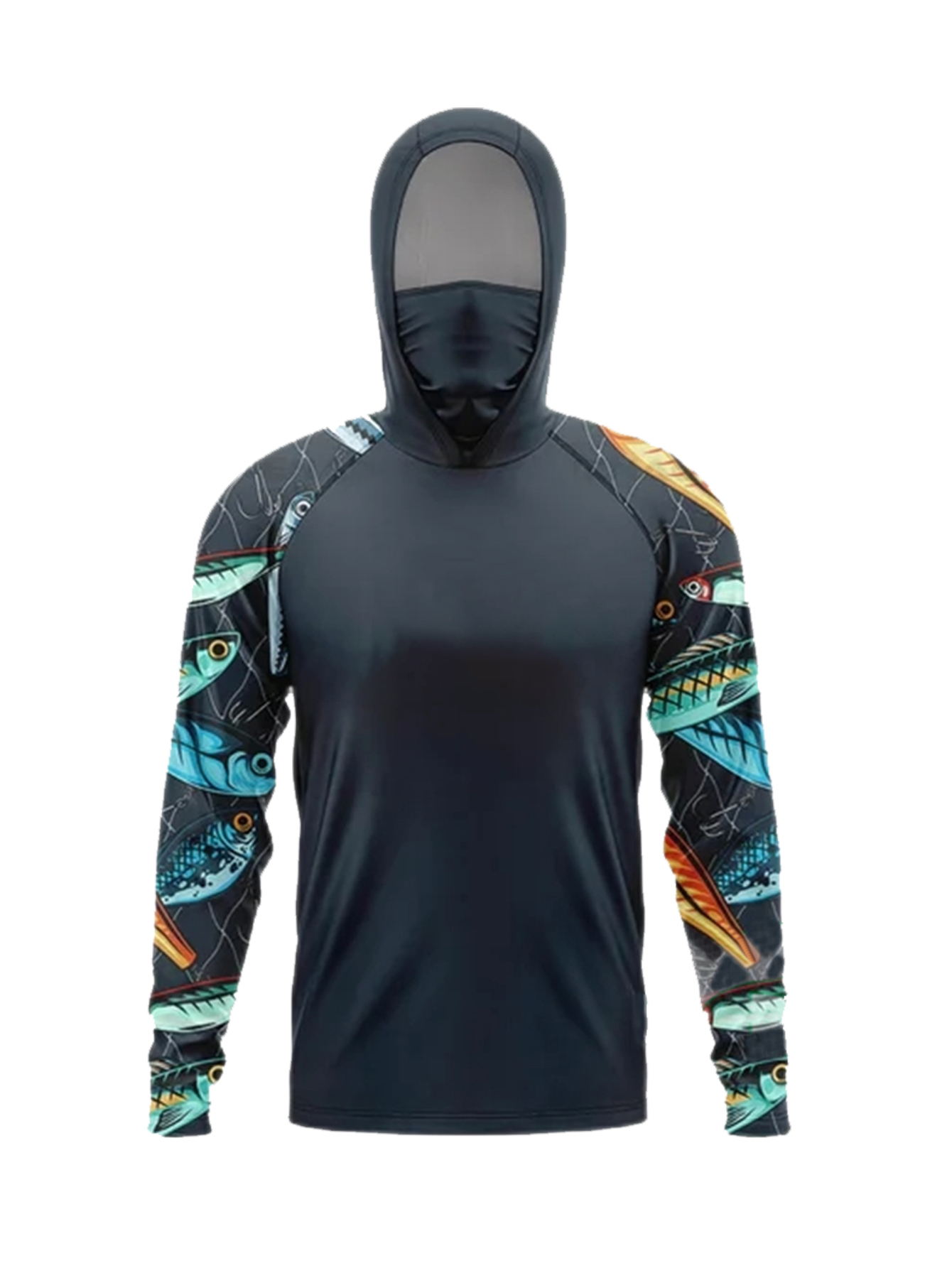 New outdoor fishing shirt, sun - Fishing Mask Sun Protection reseña y precio