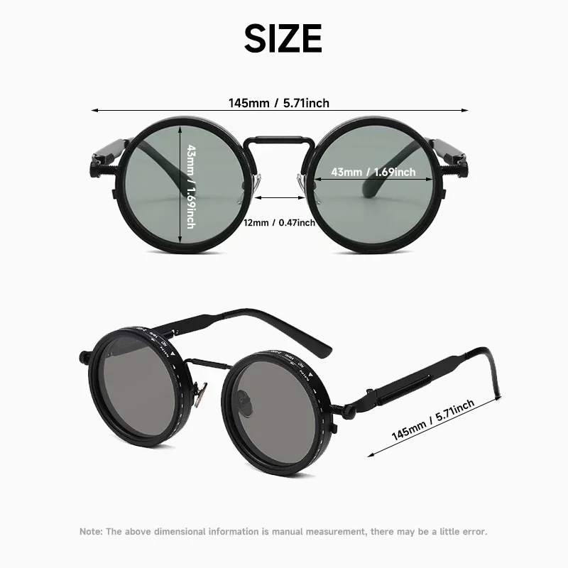 Polarized Round Sunglasses Men - Fishing Sunglasses Polarized reseña y precio