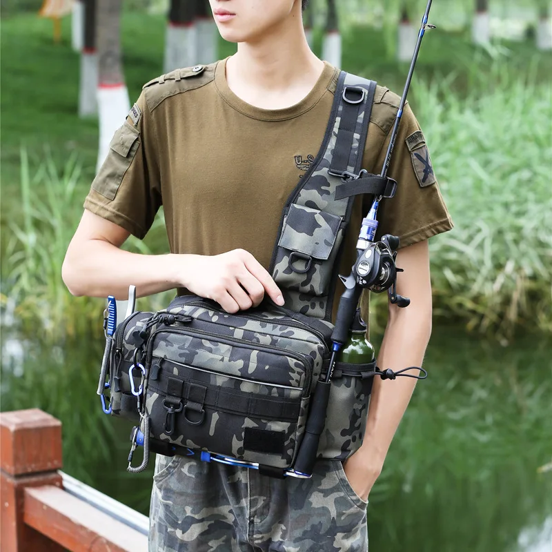 Large capacity Luya multifunct - Fishing Backpack reseña y precio