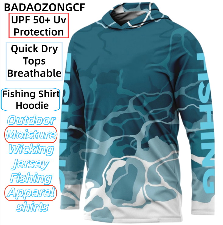 Fishing Shirt Hoodie,UPF 50+ U - Fishing Shirt Uv Protection reseña y precio
