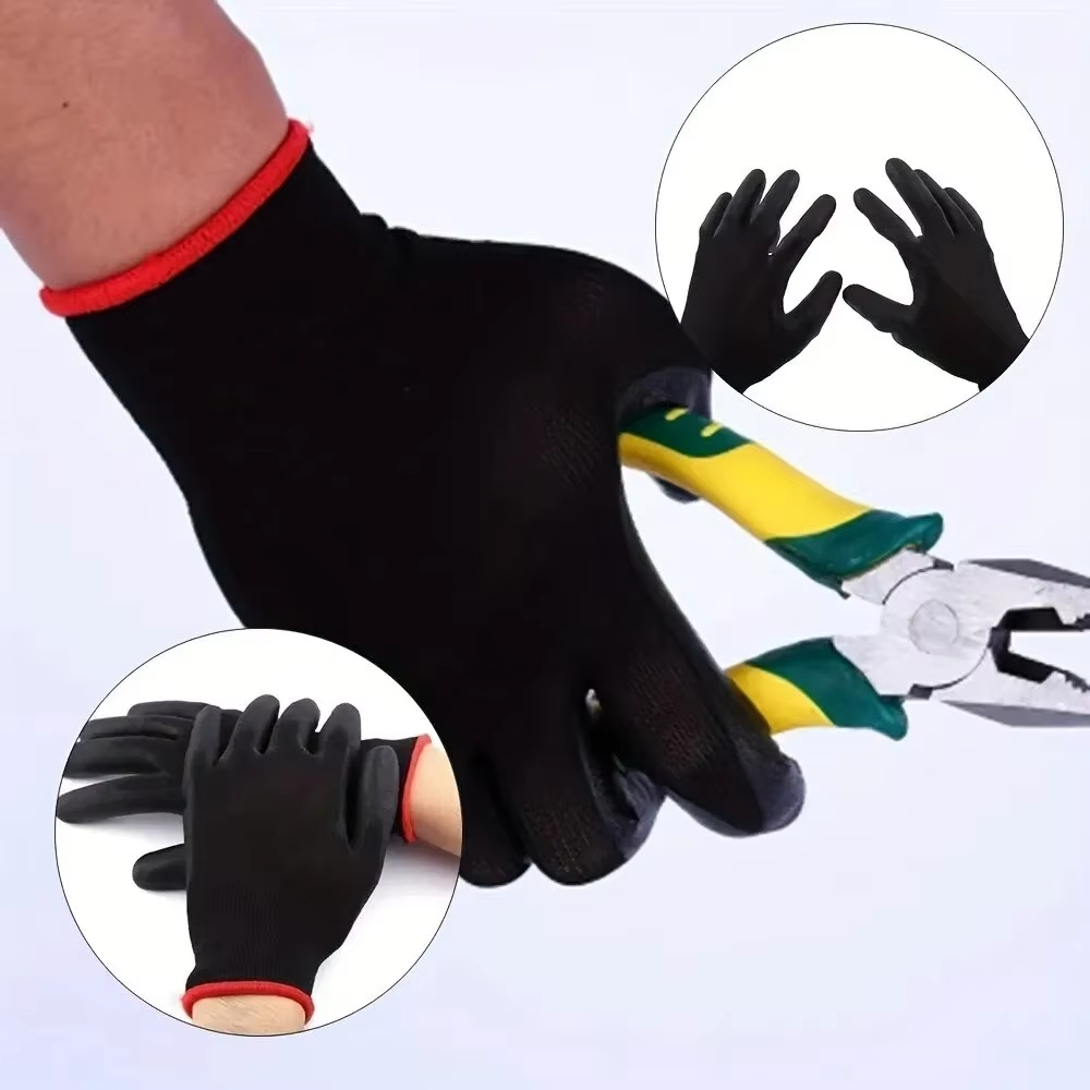 10 Pairs Durable PU Coating We - Fishing Gloves reseña y precio