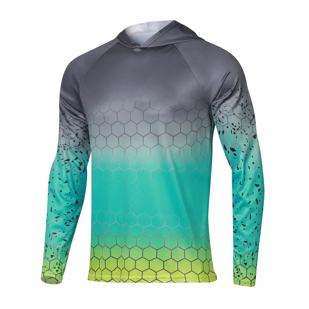 Fishing Hoodie Men Clothes Sum - Fishing Shirt Uv Protection reseña y precio