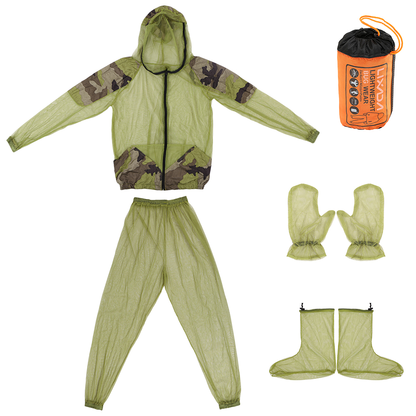 Lixada Outdoor Mosquito Repell - Fishing Gloves reseña y precio