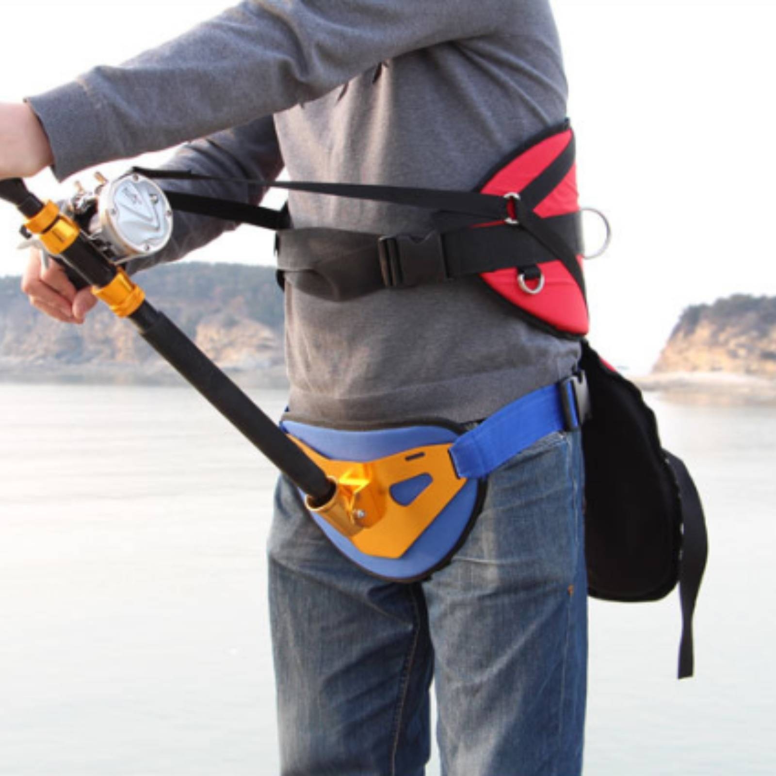Fishing Waist Belt with Seat C - Fishing Belt reseña y precio