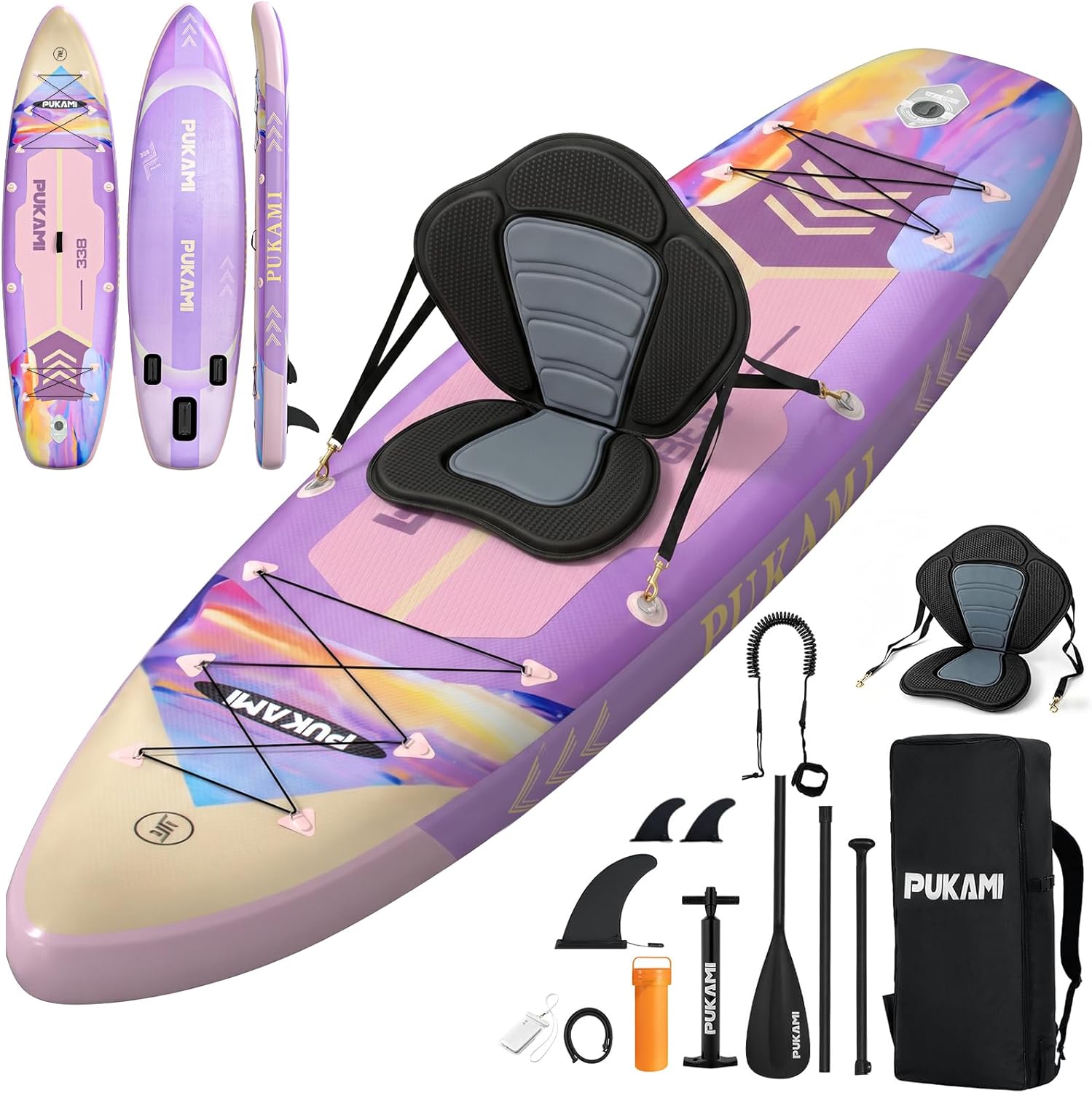 Extra Wide Inflatable Stand Up - Fishing Backpack reseña y precio