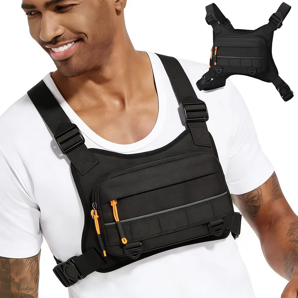 Cycling Front Chest Vest Tacti - Fishing Backpack reseña y precio